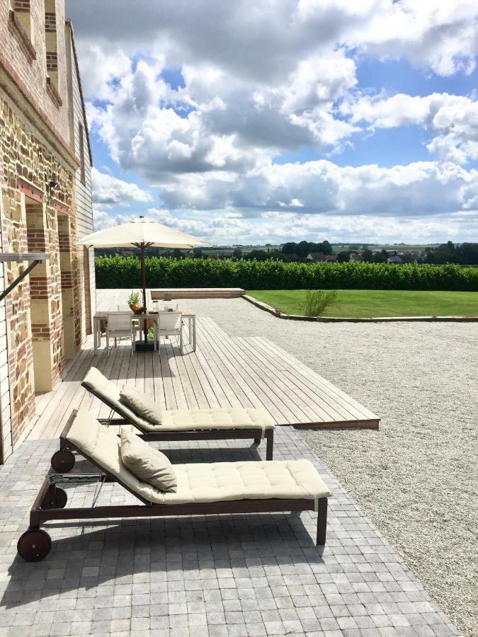 Отель Galerie, Tumulus De La Hogue Fontenay-le-Marmion Экстерьер фото